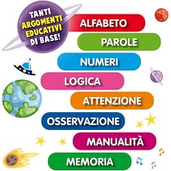 Lisciani Giochi- Carotina Astronave ABC Gioco Educativo Elettronico, 84012