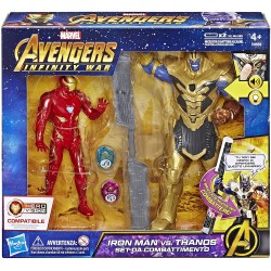 AVN 6IN IRON MAS VS THANOS BATTLE SET