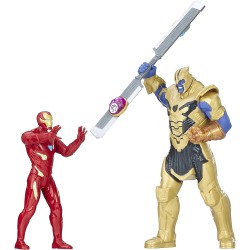 AVN 6IN IRON MAS VS THANOS BATTLE SET