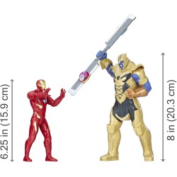 AVN 6IN IRON MAS VS THANOS BATTLE SET