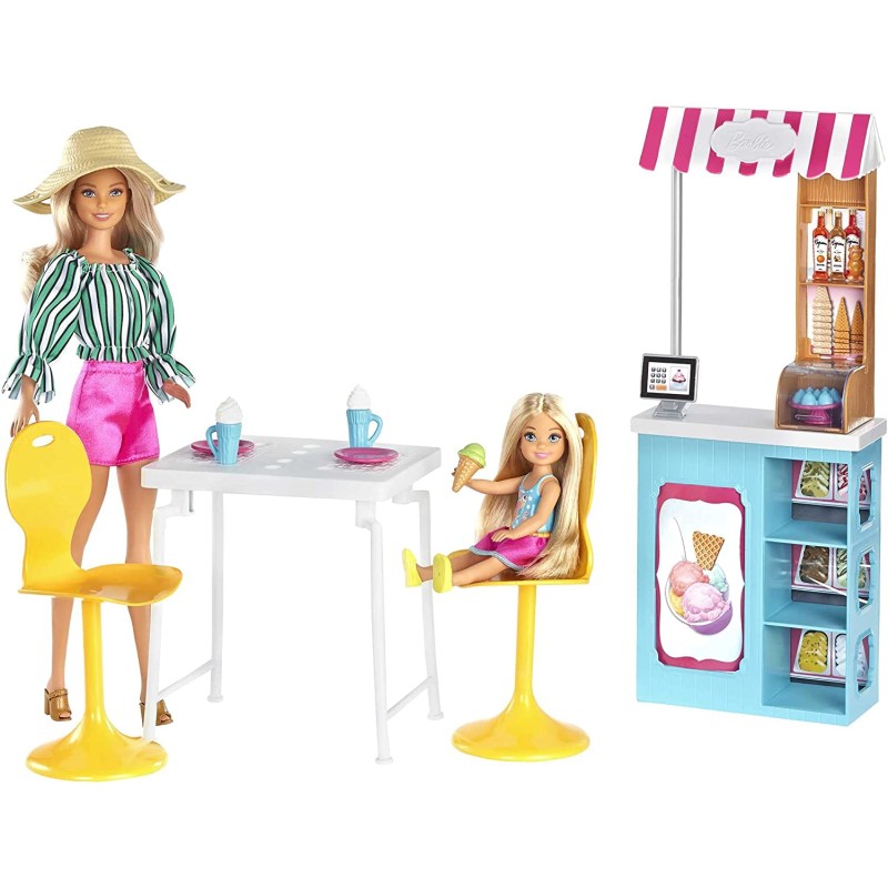 Barbie - Cafe Set Bambole e Gelateria, POS210072