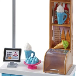 Barbie - Cafe Set Bambole e Gelateria, POS210072