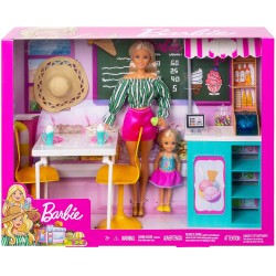 Barbie - Cafe Set Bambole e Gelateria, POS210072