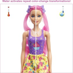 Mattel - Barbie Color Reveal Glitter, con Glitter Viola, cucciolo e 25 sorprese, età 3+, HBG39