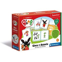 Clementoni- Bing-Gioca e associa-Play for Future-Made in Italy-Gioco educativo (Versione in Italiano), 2 Anni+, 16289