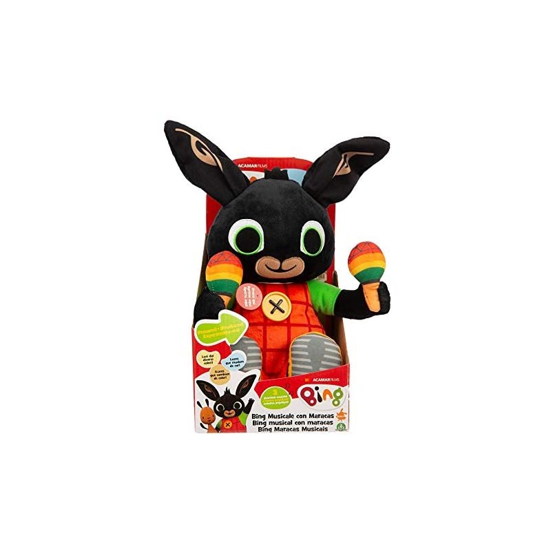 Giochi Preziosi Bing Peluche Con Maracas, BNG22000