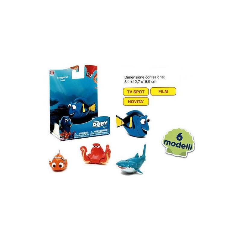 Alla ricerda di Dory - Assortimento personaggi Swiggles