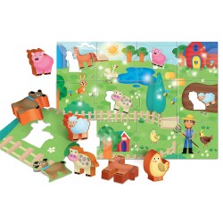 Lisciani Giochi 58464 Gioco Carotina Baby, Fattoria