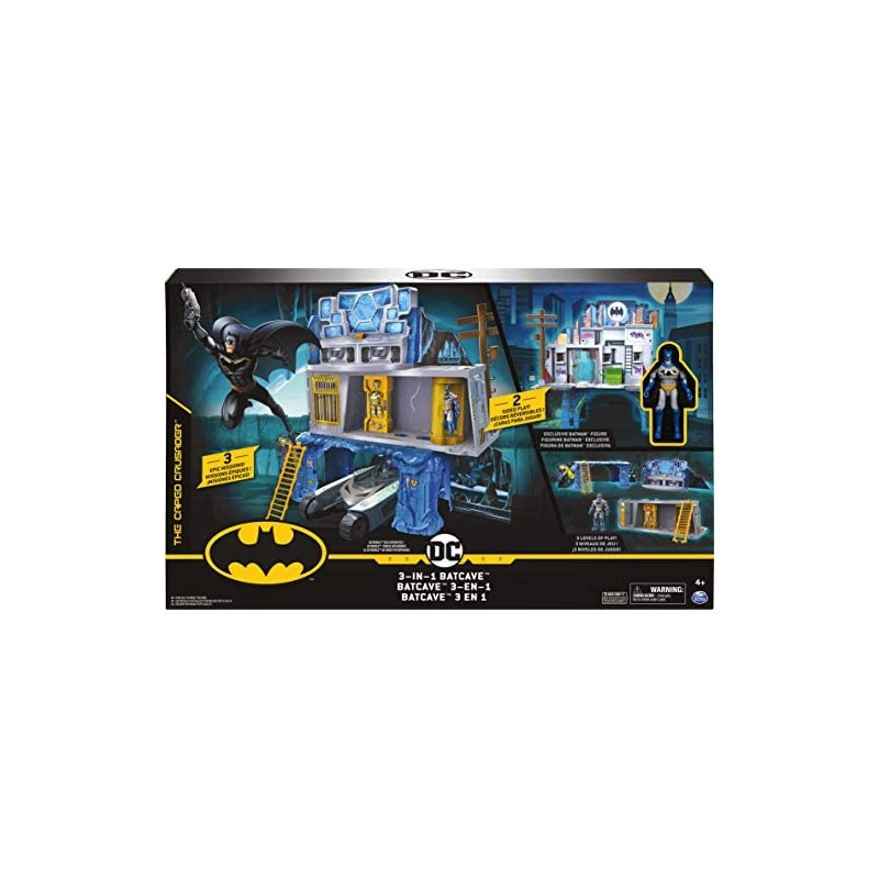 BATMAN Playset Batcaverna 3 In 1