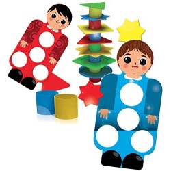 Lisciani Giochi 58549 Gioco Carotina Baby, La Torre dei Bambini