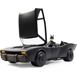 Dc comics - Batmobile Figure Set Batmobile con Personaggio 30 cm, The Batman Movie Collectible, 6061615