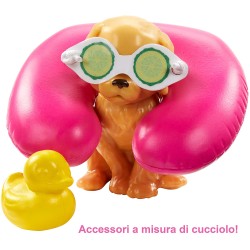 Mattel - Barbie, Wellness Playset Spa con Bambola e Accessori Giocattolo per Bambini 3+ Anni, Multicolore, GJG55