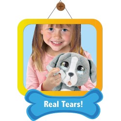 Giochi Preziosi - Emotion Pets Cry Peluche Interattivo, Colore Grigio, 22 cm, MTC00000