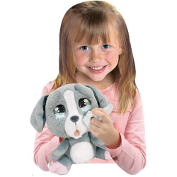 Giochi Preziosi - Emotion Pets Cry Peluche Interattivo, Colore Grigio, 22 cm, MTC00000