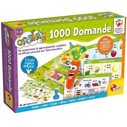 Lisciani Giochi LSI Carotina Penna Parl.1000 Domand 49363, Multicolore