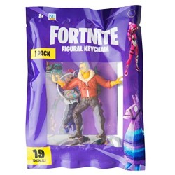 Fortnite - Portachiavi 3D, vari personaggi da collezionare e scambiare, circa 7 cm, colori assortiti