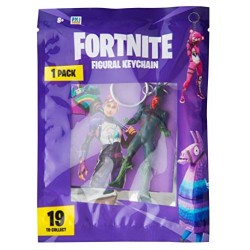 Fortnite - Portachiavi 3D, vari personaggi da collezionare e scambiare, circa 7 cm, colori assortiti