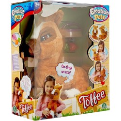 Giochi Preziosi - Emotion Pets Toffee, Pony peluche, con Accessori - MTM03000