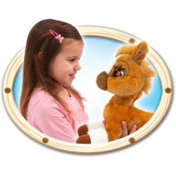 Giochi Preziosi - Emotion Pets Toffee, Pony peluche, con Accessori - MTM03000