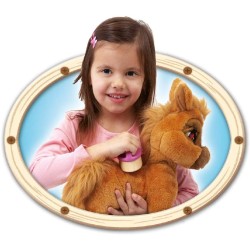 Giochi Preziosi - Emotion Pets Toffee, Pony peluche, con Accessori - MTM03000