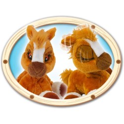 Giochi Preziosi - Emotion Pets Toffee, Pony peluche, con Accessori - MTM03000