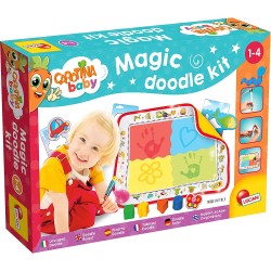 Liscianigiochi- Carotina Lisciani Giochi 64106-Carotina Lavagna Doodle Kit, 64106