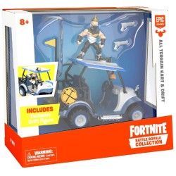 giochi preziosi fortnite veicolo atk con personaggio, 5 cm