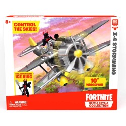 giochi preziosi fortnite aereo con personaggio, 5 cm