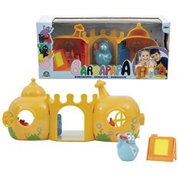 Giochi Preziosi - Barbapapà - Playset Barbacasa con 1 Mini Personaggio e 3 ambientazioni di gioco, con accessori e funzioni, per