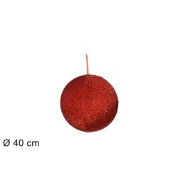 PALLA APPENDINO LAMINATA GONFIABILE 40CM ROSSO