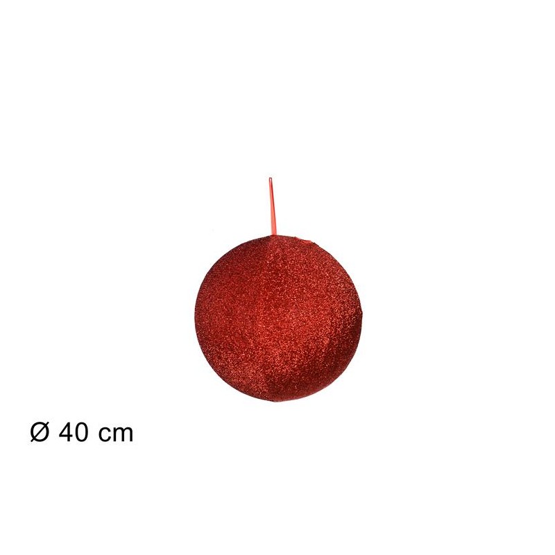 PALLA APPENDINO LAMINATA GONFIABILE 40CM ROSSO