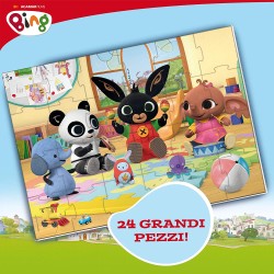 bing 74716 giant floor 24 ciao puzzle, multicolore