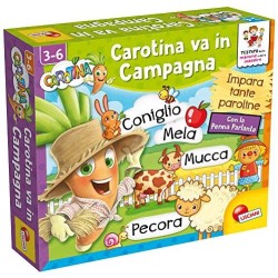 Lisciani Giochi - Carotina Penna Parlante Carotina Va in Campagna Gioco Educativo Prescolari, 85576