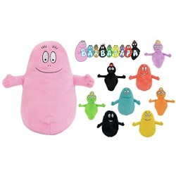 Giochi Preziosi - Barbapapà -Peluche 20 cm-Modello casuale-BAP09, BAP09000