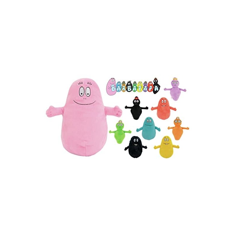 Giochi Preziosi - Barbapapà -Peluche 20 cm-Modello casuale-BAP09, BAP09000