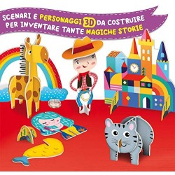 Lisciani Giochi-I Lavoretti di Carotina Storielle Fai da Te Gioco Educativo Prescolari, Multicolore, 85552