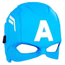 Hasbro - Marvel Capitan America-Maschera Classica Ispirata agli Avengers, per Bambini dai 5 Anni in su, C0480EU80