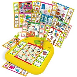 Lisciani Giochi- Carotina Piccoli Quiz Primo Dizionario Gioco, Multicolore, 80007