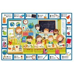 Lisciani Giochi Penna Parlante Carotina Va a Scuola Gioco Educativo Prescolari, Multicolore, 85583