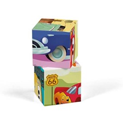 Clementoni Disney Pixar Cars, 3 anni-cubi da 12 pezzi-Play For Future, materiali 100% riciclati-Made in Italy, bambini, puzzle c