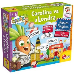 Lisciani Giochi Penna Parlante Carotina Va a Londra Gioco Educativo Prescolari, Multicolore, 85606