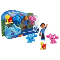 Giochi Preziosi - Blue s Clues & You - Set 4 personaggi, confezione regalo con 4 mini personaggi della serie tv, Josh, Blu, Mage