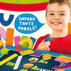 Lisciani Giochi-I Lavoretti di Carotina Alfabeto Fai da Te Gioco Educativo Prescolari, Multicolore, 85569