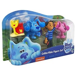 Giochi Preziosi - Blue s Clues & You - Set 4 personaggi, confezione regalo con 4 mini personaggi della serie tv, Josh, Blu, Mage