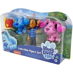 Giochi Preziosi - Blue s Clues & You - Set 4 personaggi, confezione regalo con 4 mini personaggi della serie tv, Josh, Blu, Mage