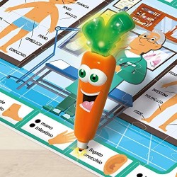 Lisciani Giochi Penna Parlante Carotina Va dal Dottore Gioco Educativo Prescolari, Multicolore, 85590