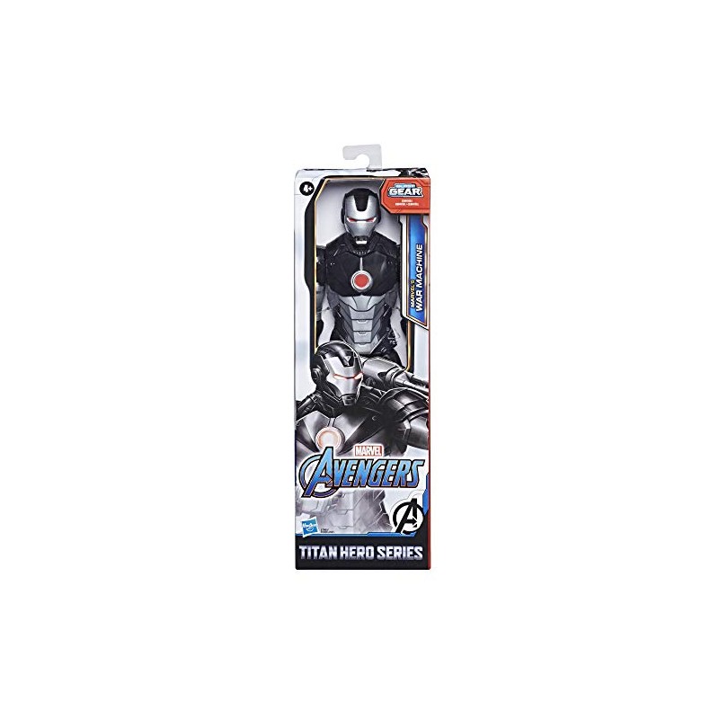 Hasbro - Avengers - Marvel s War Machine (Action figure 30 cm con Blaster Titan Hero Series Blast Gear), E7880EL71