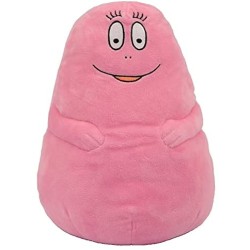 Giochi Preziosi - Barbapapà - Barbasogno, Morbido Peluche Barbapapà con Luce Soffusa e Musica, 25 cm, per accompagnare i più pic