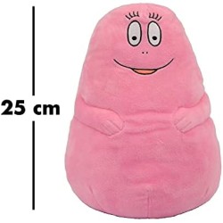 Giochi Preziosi - Barbapapà - Barbasogno, Morbido Peluche Barbapapà con Luce Soffusa e Musica, 25 cm, per accompagnare i più pic