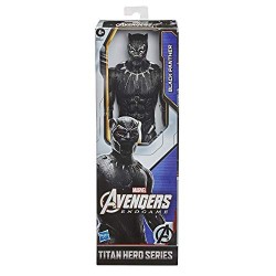 Hasbro - Avengers - Black Panther (Action figure 30 cm con blaster Titan Hero Blast Gear), E7876EL71